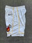 NBA Miami Heat 22-23 city shorts Blanc